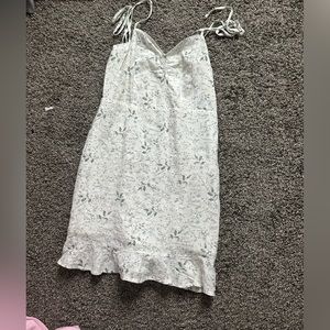 flower body on dress